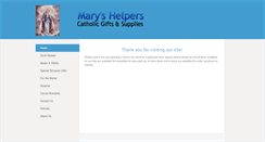 Desktop Screenshot of maryshelpers.com